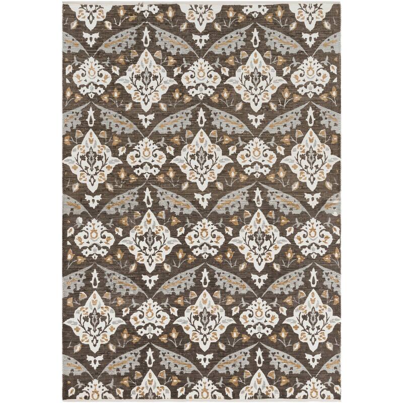 Hand-Woven Via Cotton Rug