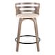 preview thumbnail 27 of 47, Carson Carrington Cranagh 24" Upholstered Counter Stools (Set of 2)
