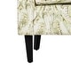 preview thumbnail 3 of 10, SAFAVIEH Hazina Green Printed Paisley Rolled Back Club Chair - 30" x 32.8" x 35.4"