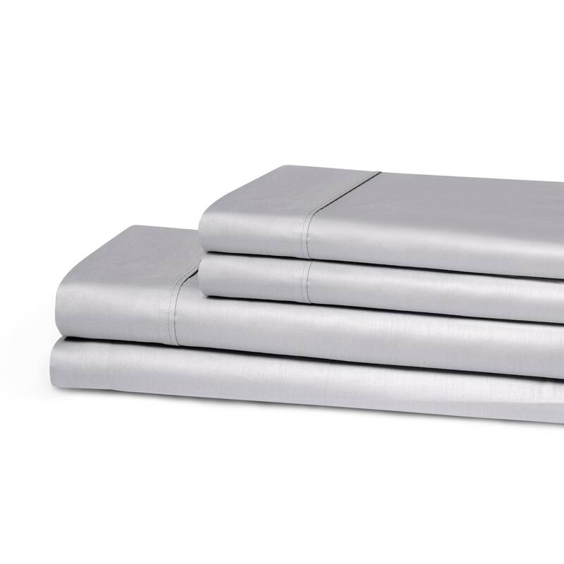 Superior Cotton Breathable Deep Pocket Solid Bed Sheet Set