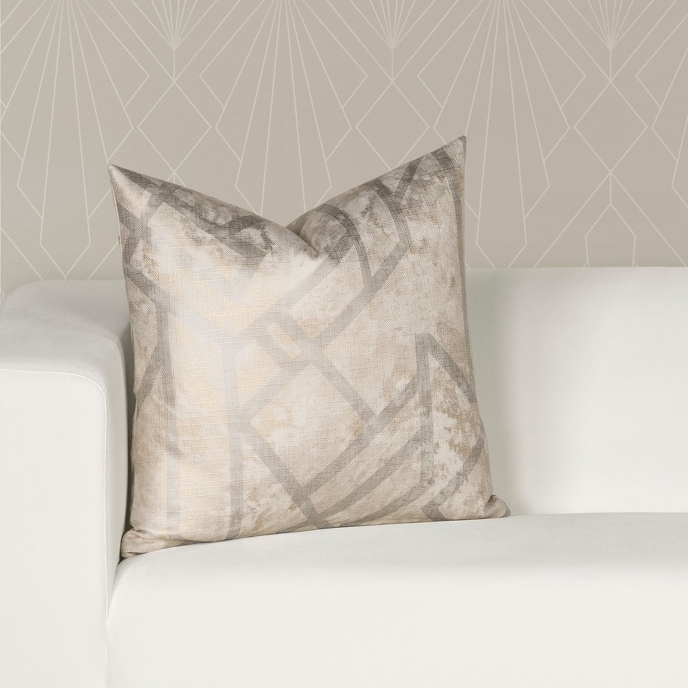 The Great Gatsby Speakeasy Art Deco Throw Pillow