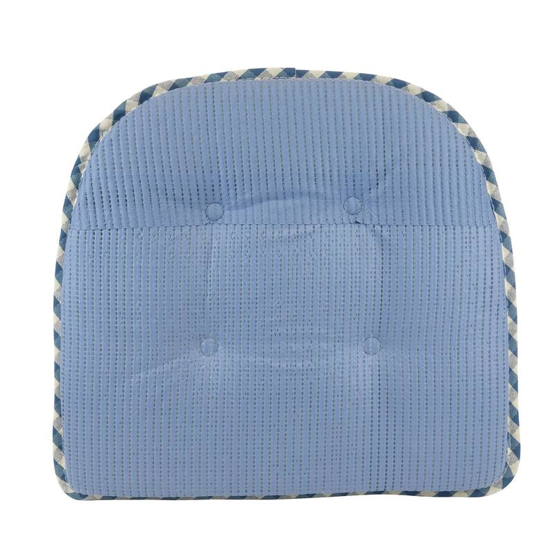 Klear Vu Tufted Non-Slip Dining Chair Cushion Set