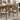 Set of 2 Dining Room Side Chairs with Wooden Ladder Back