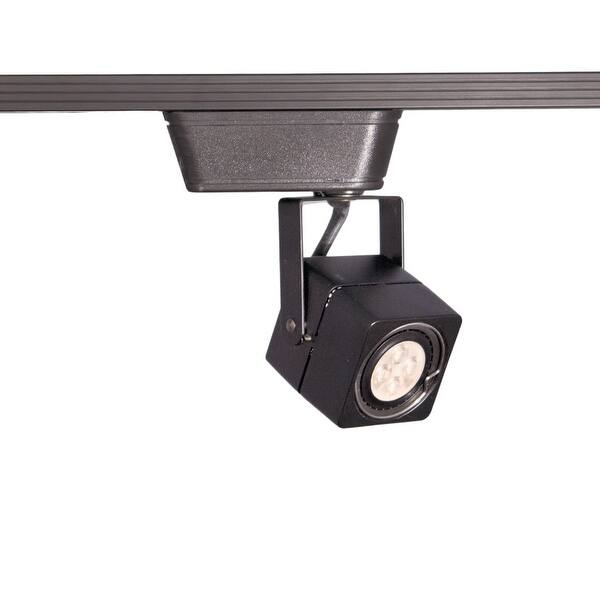 slide 1 of 7, WAC Lighting 802LED H-Track 6" Tall 3000K LED Low Voltage Track Head Black