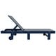 preview thumbnail 56 of 113, Shoreside Modern Poly Eco-Friendly All Weather Reclining Chaise Lounge With Wheels and Side Table (2-Piece Set)