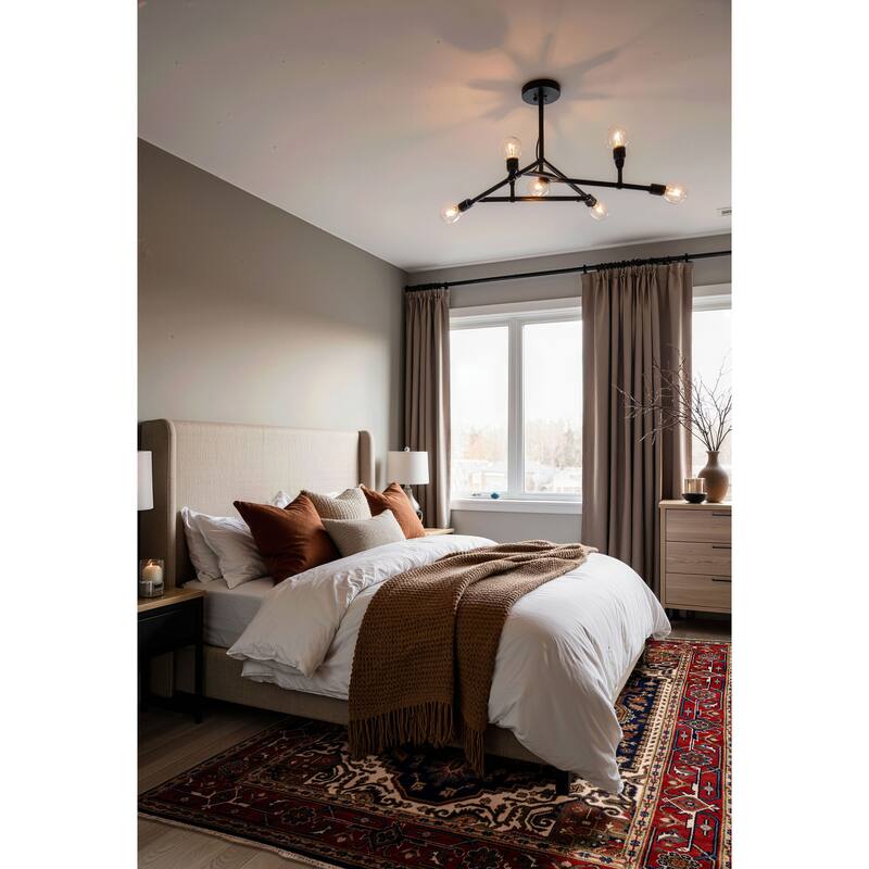 ECARPETGALLERY Hand-knotted Serapi Heritage Dark Navy Wool Rug - 7'10 x 10'0