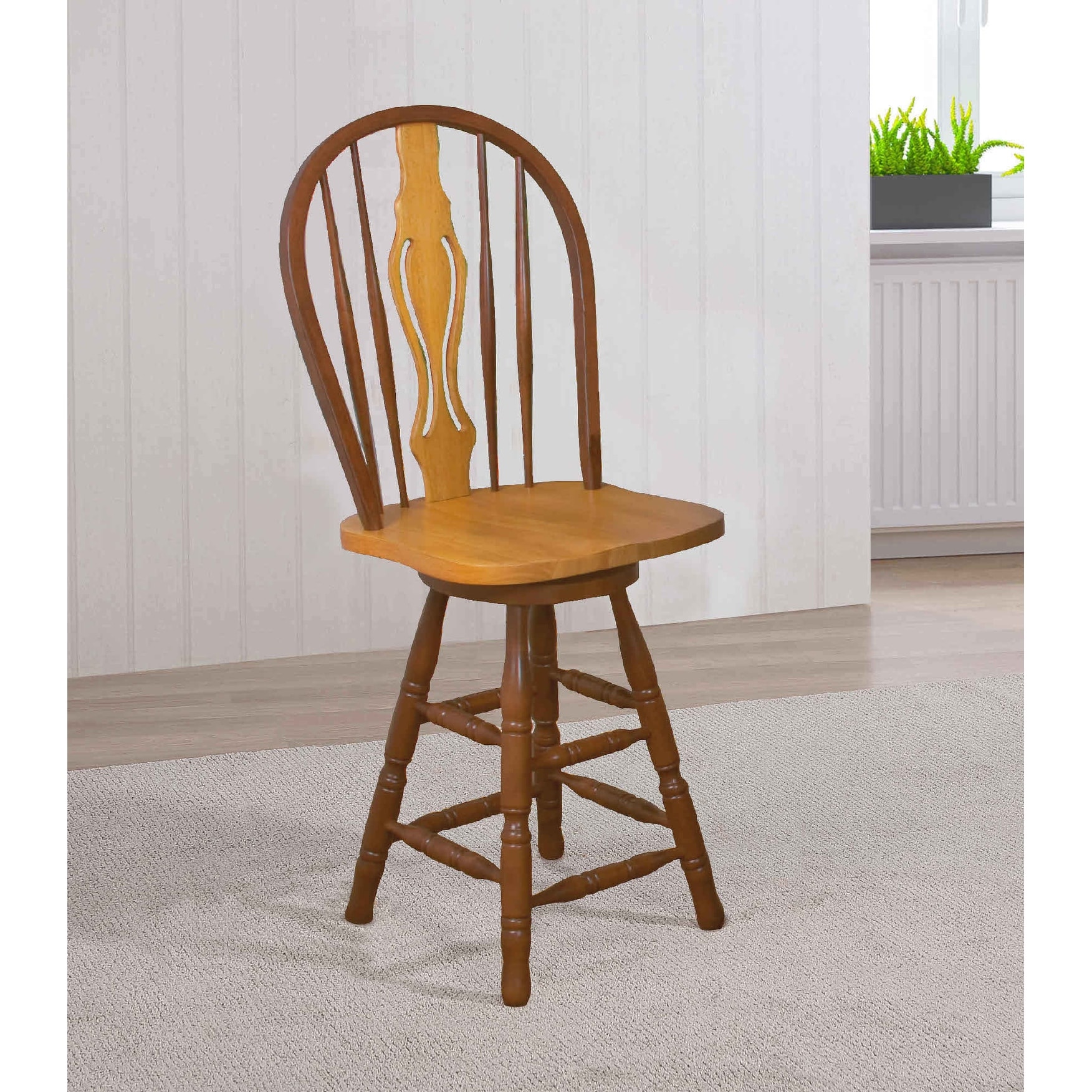Windsor back sale swivel bar stools