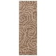 preview thumbnail 56 of 61, SAFAVIEH Handmade Soho Aloisa Roses N.Z. Wool Rug 2'6" x 8' Runner - Brown/Ivory - Runner