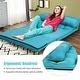 preview thumbnail 13 of 61, Costway Foldable Floor Sofa Bed 6-Position Adjustable Lounge Couch