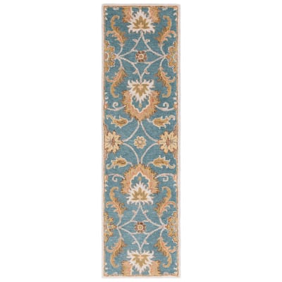 SAFAVIEH Handmade Heritage Party Time Traditional Wool Rug