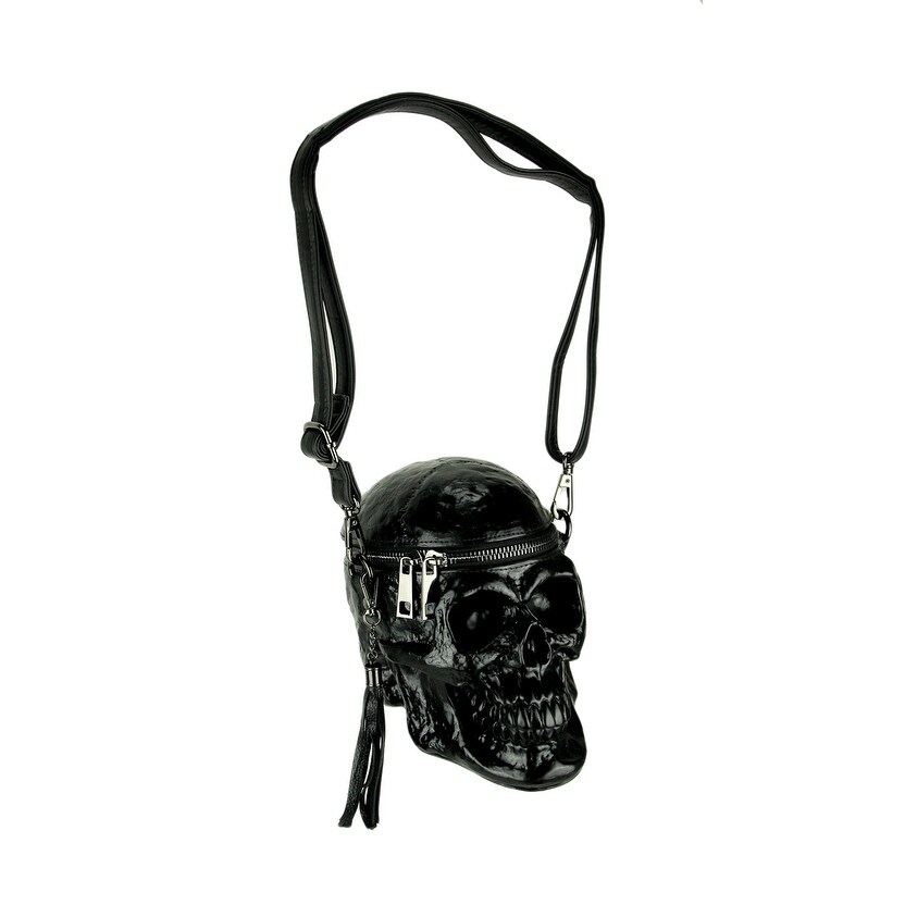 skull crossbody bag