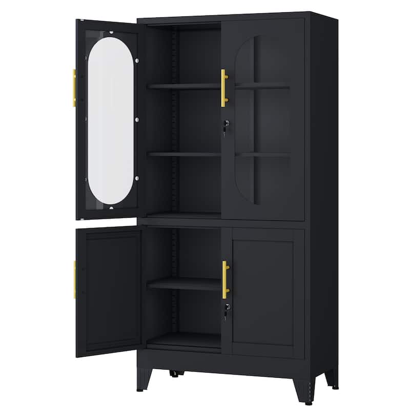 Metal Decorative Office Filing Storage Cabinet with Lock