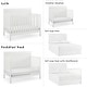 preview thumbnail 11 of 18, Avenue Greene Ryker 5-in-1 Convertible Sleigh Crib