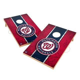 Vintage Washington Nationals MLB Regulation 2x4 Cornhole Set