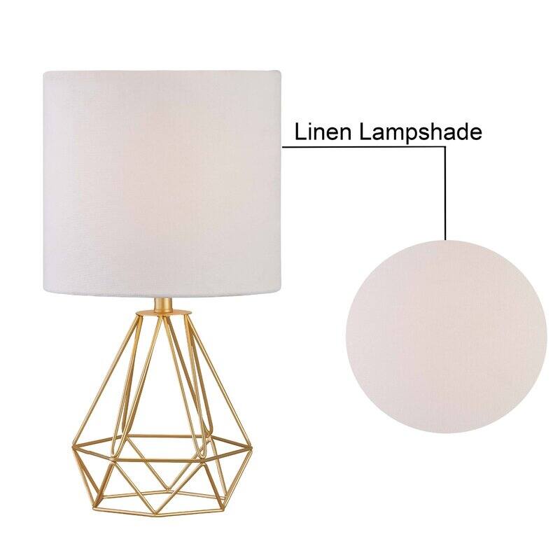 20.5" Bedside Table Lamp Set (Set of 2)