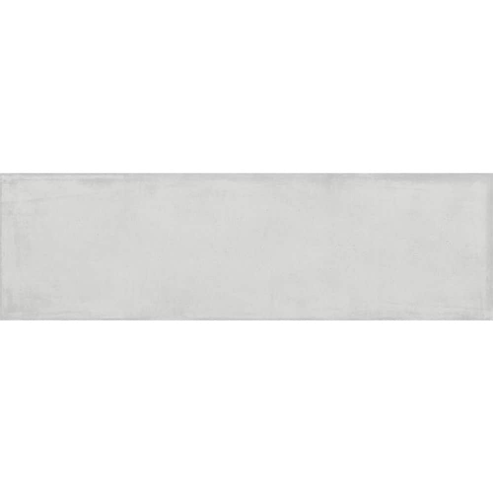 Apollo tile 12" x 40" Ripple Matte Gray Ceramic Tile (19.11 sq ft/case) - 6 Pack