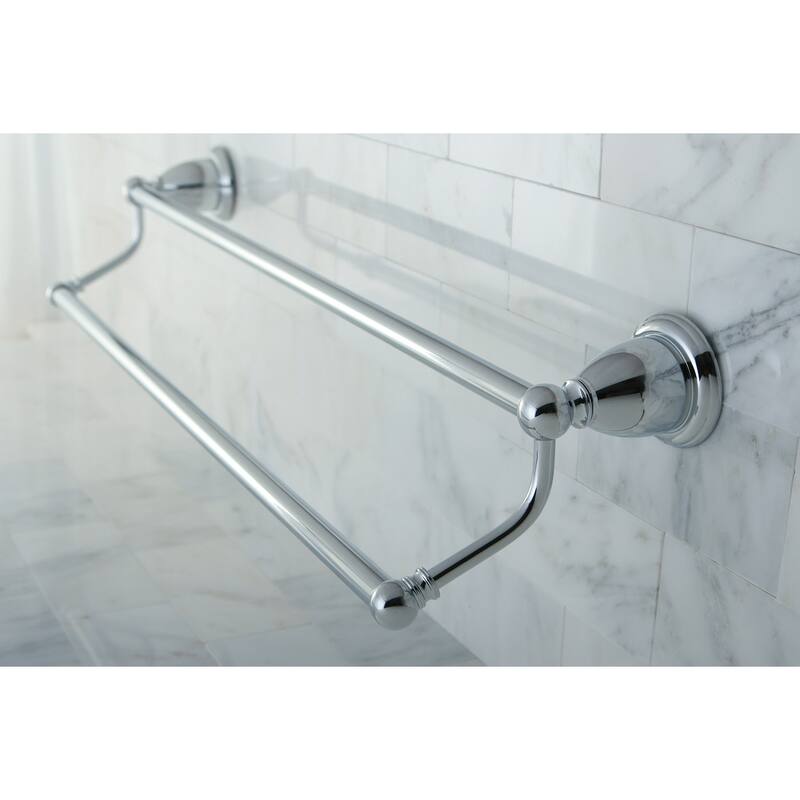 Kingston Brass Heritage 24-Inch Dual Towel Bar