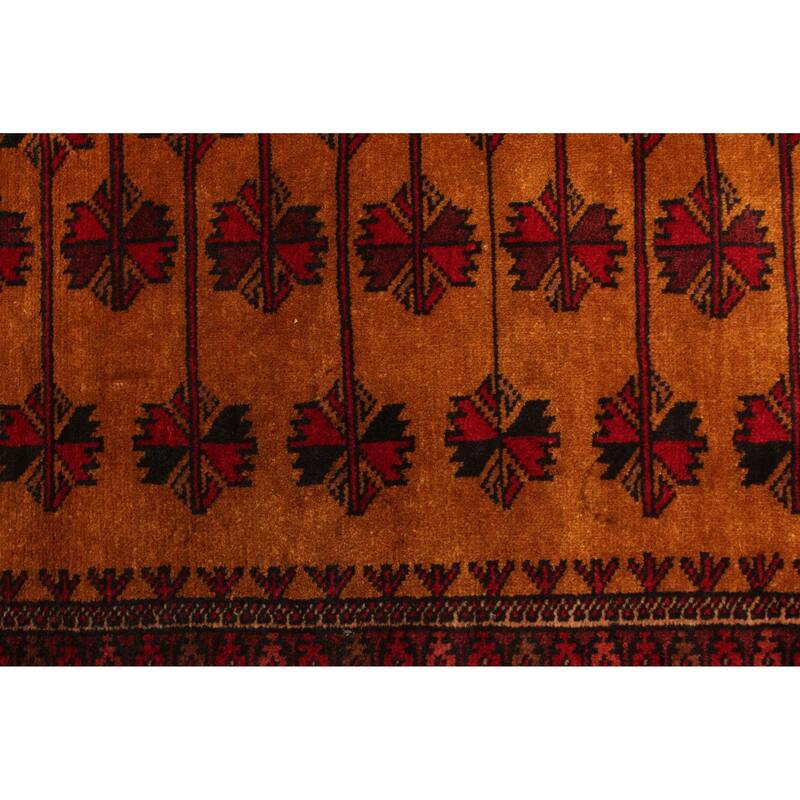 ECARPETGALLERY Hand-knotted Teimani Brown Wool Rug - 2'9 x 3'10