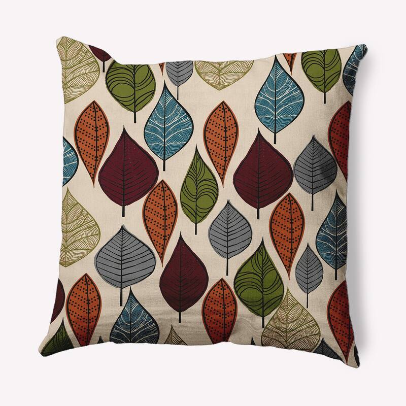 Autumn Leaves Decorative Throw Pillow