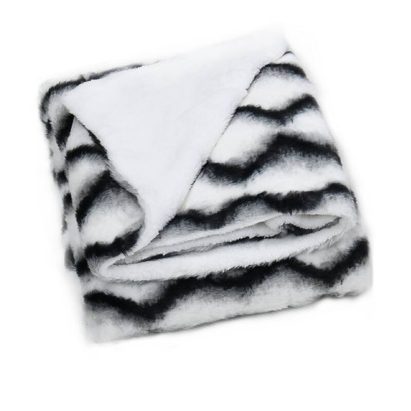 Irene FauxFur Throw with Sherpa Backing
