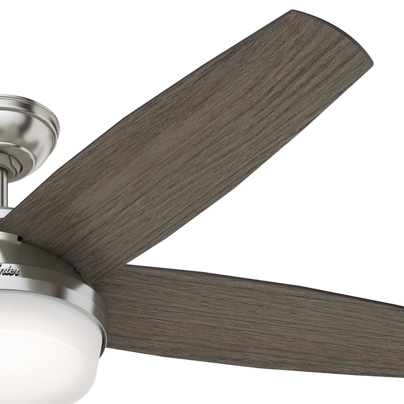Hunter 52" Avia Ceiling Fan with LED Light and Handheld Remote