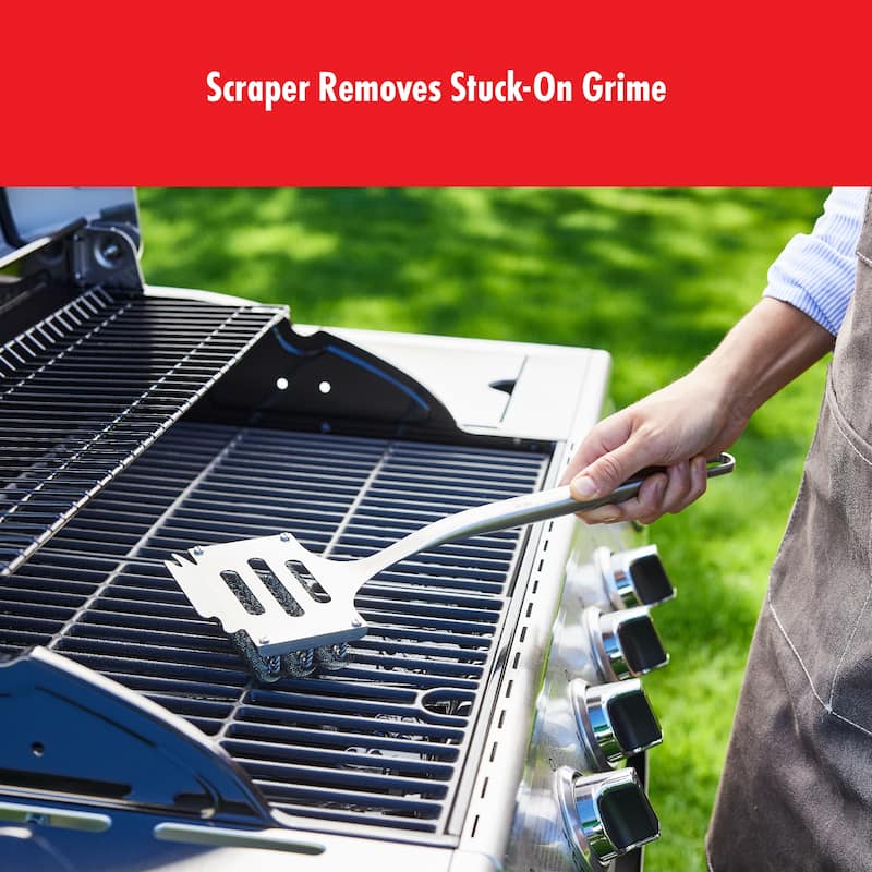 ZWILLING BBQ Stainless Steel Bristle Free Grill Brush - 1 unit