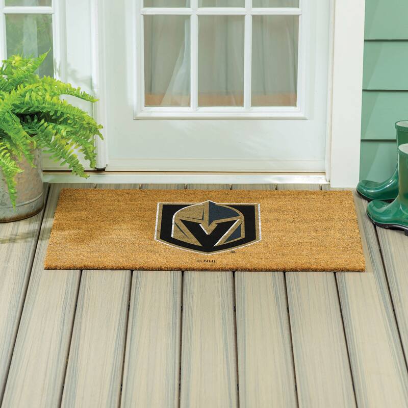 Vegas Golden Knights Full Color Indoor/Outdoor Coir Mat