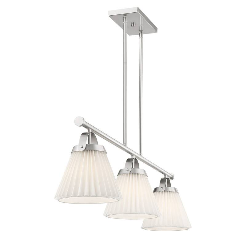 3-Light Linear Chandelier By Trade Winds