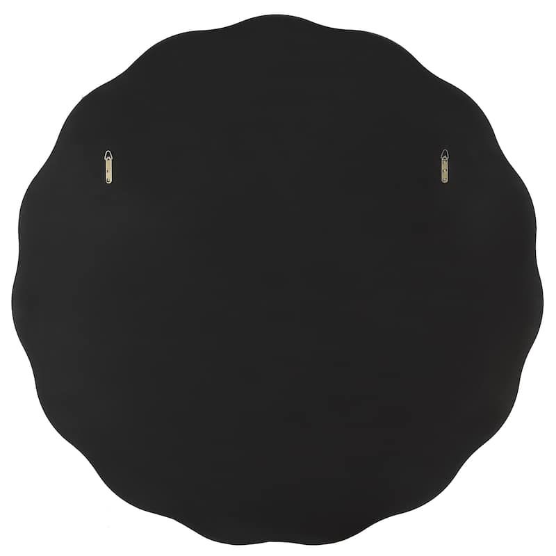 Uttermost Aneta Large Gold Round Mirror - 60"W x 60"H x 0.67"D