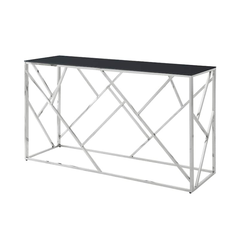 Modern Glass Console Table