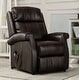 preview thumbnail 5 of 37, Lawrence Traditional Lift Chair by Greyson Living Brown
