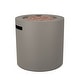 preview thumbnail 5 of 9, Aegean 24" Round Propane Fire Table in Mist Gray by Real Flame