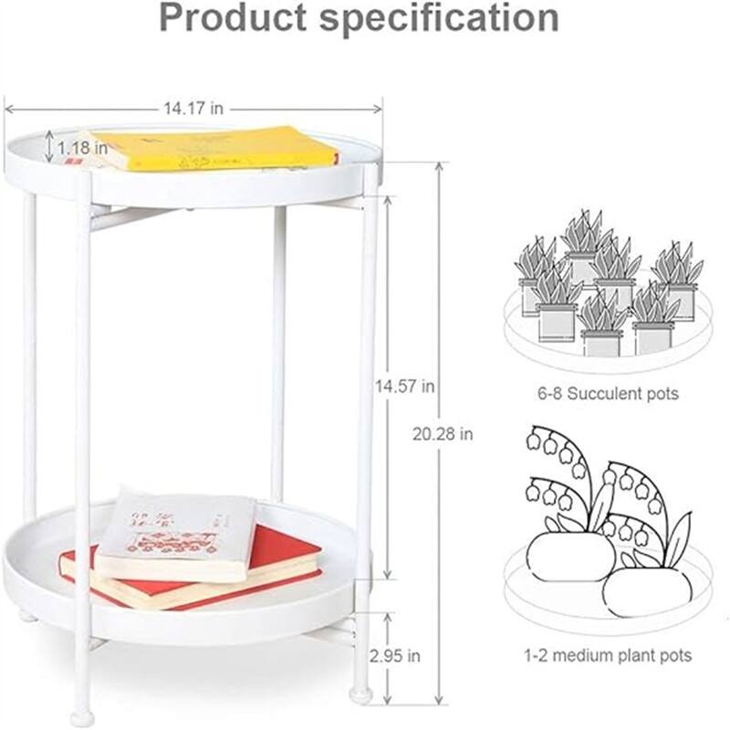 Metal End Table