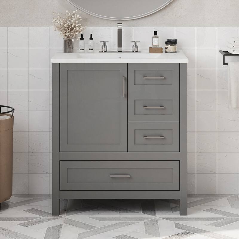 Bathroom Vanity with Sink Combination Set