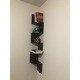Danya B. Large Decorative 5-Tier Corner Floating Wall Mount Display Shelving Unit