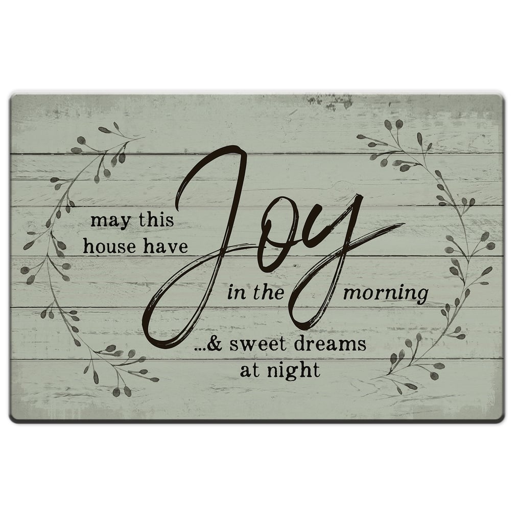 Decorative Anti-Fatigue Memory Foam Mats 30" x 20" - Joy - 30x20x1.06