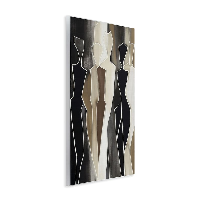 Stupell Earthy People Silhouettes Wall Plaque Art Design By LSR Creative Studio