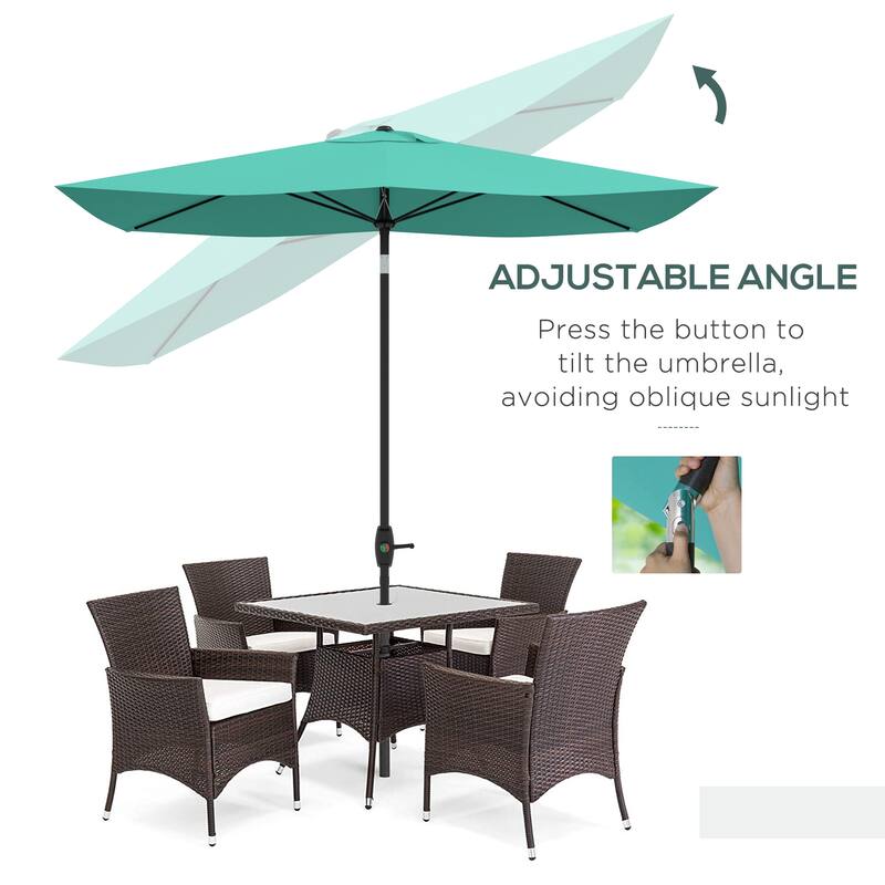 Versatile Outdoor Umbrella for Patio, Ensuring All-Day Shade and Comfort