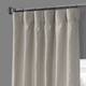 Exclusive Fabrics French Linen Lined Curtain Panel (1 Panel)