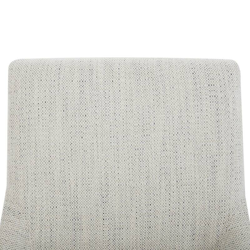 Spruce & Spring Luca Counter Height Swivel Barstool with Solid Wood Legs