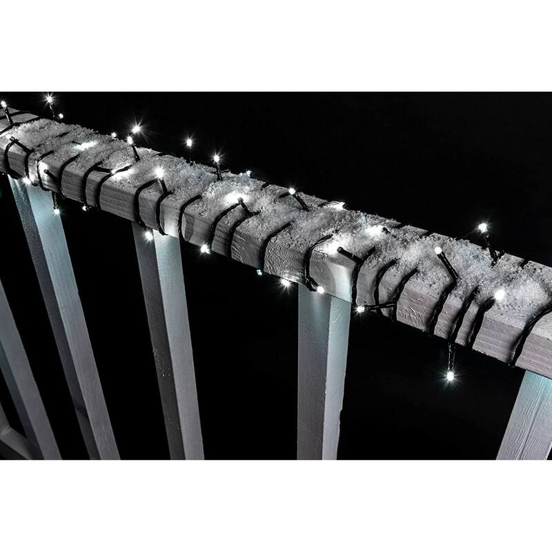 Syncfun 240 LED Cool White Christmas Lights Outdoor, 78.4 FT on Reel