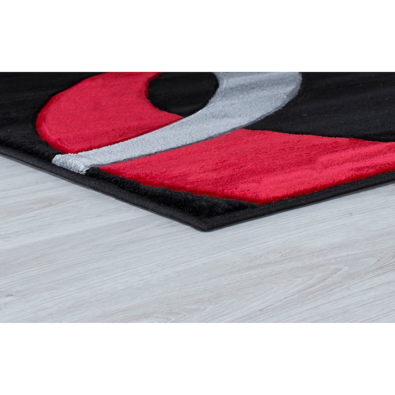 Miglena Contemporary Geometric Area Rug
