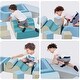 preview thumbnail 8 of 7, Soft Climb and Crawl Foam Playset 8 in 1,Safe Soft Foam Nugget Block for Infants, Preschools, Toddlers - Colorful