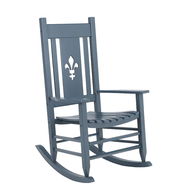 Outdoor Wooden Rocking Chair
