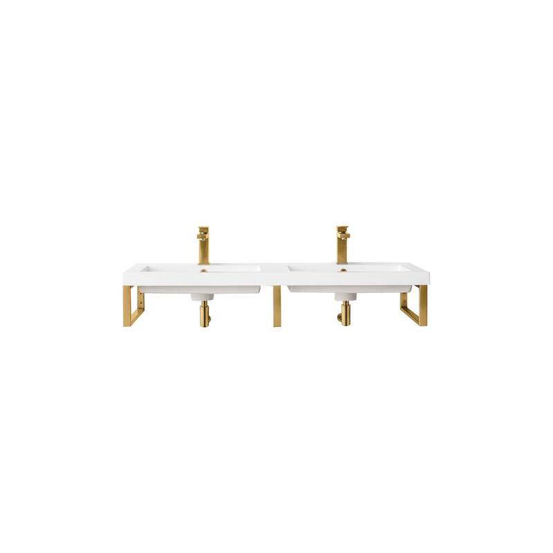 James Martin Vanities 055BK1847WG2 Boston 47-5/16" Rectangular - Radiant Gold