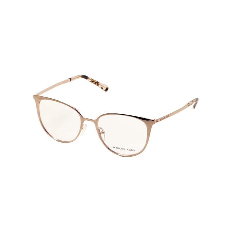 Michael Kors Women's Lil 53mm Shiny Rose Gold Opticals MK3017-1108-53 - N/A
