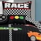 preview thumbnail 29 of 34, Lush Decor Racing Cars Reversible Oversized Quilt Set