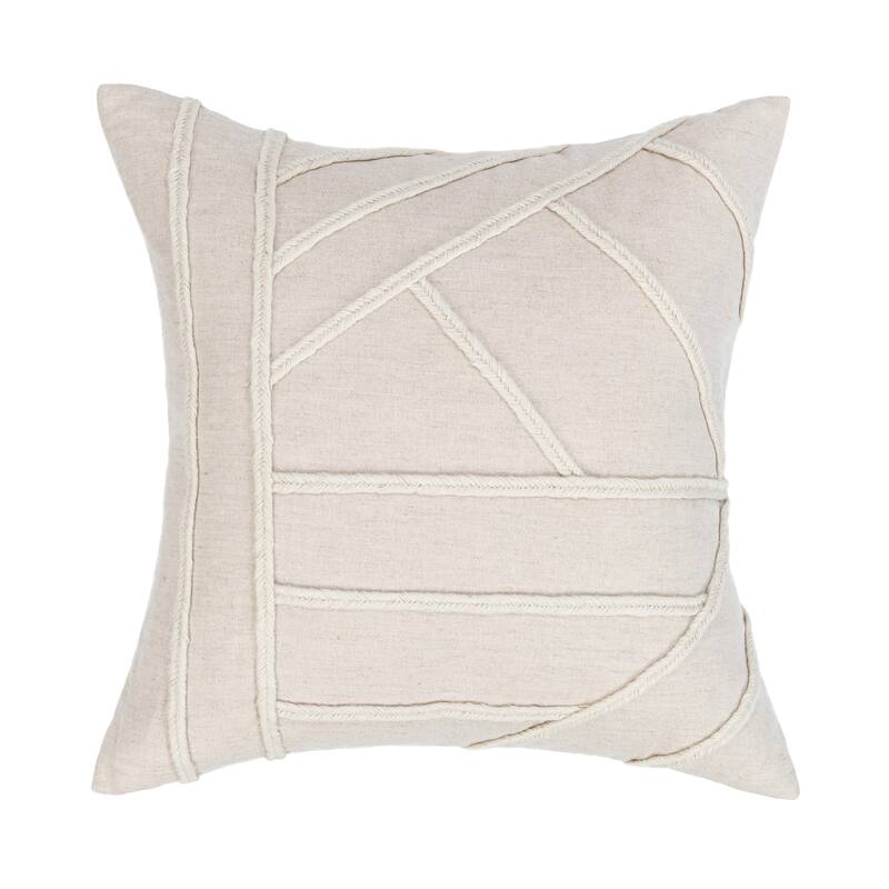 Villa by Classic Home Langdon Linen Blend Throw Pillow