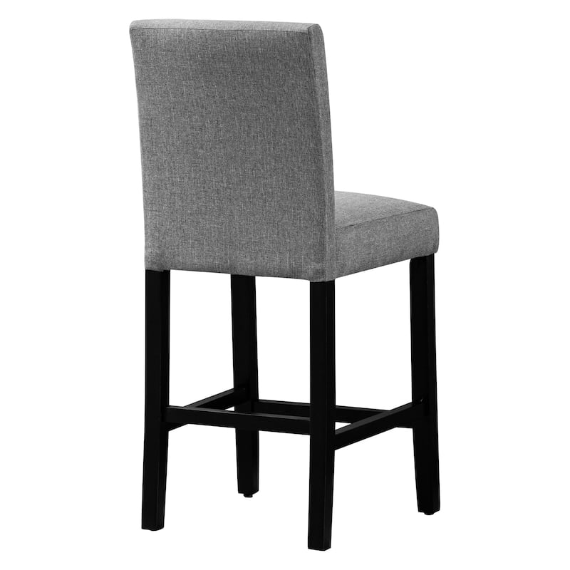 24 Inches Counter Height Bar Stools with Back Set of 2