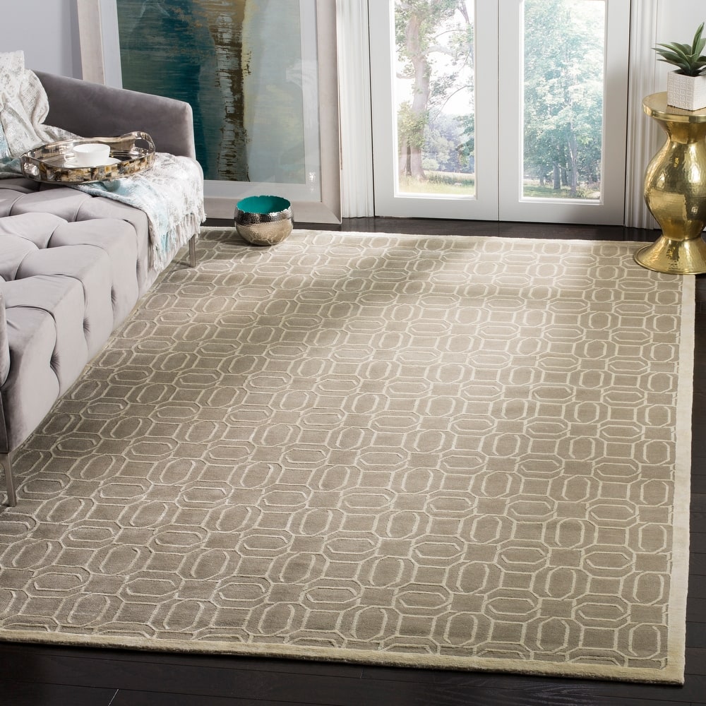 SAFAVIEH Couture Hand-knotted Tibetan Kerle Modern Wool Rug